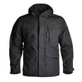 thumbnail image 1 of Men's Fashion Casual Solid Color Windproof Warm Jacket Long Sleeve Hooded Casual Outwear, 1 of 3