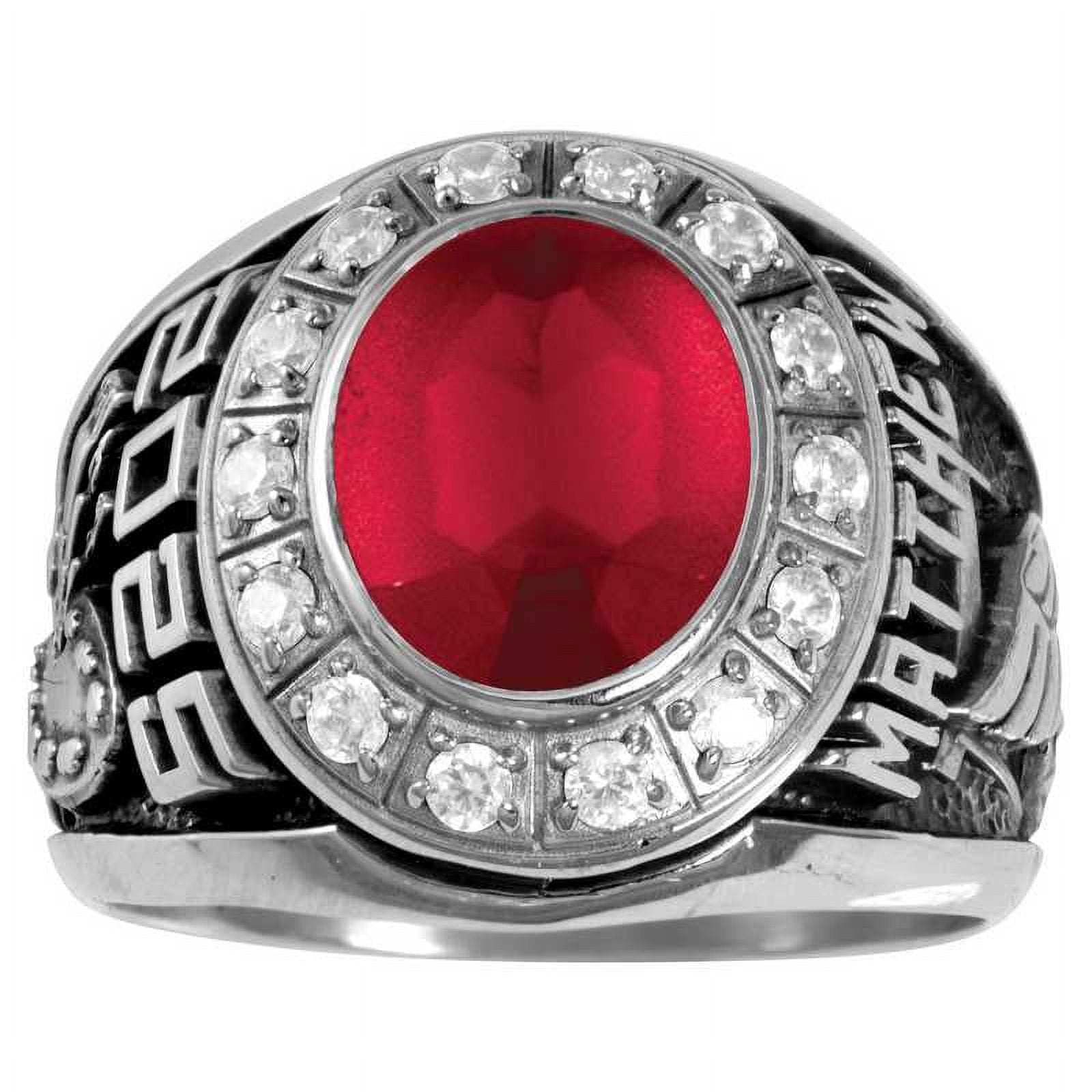 Men's Fashion Class Ring Medalist Prestige