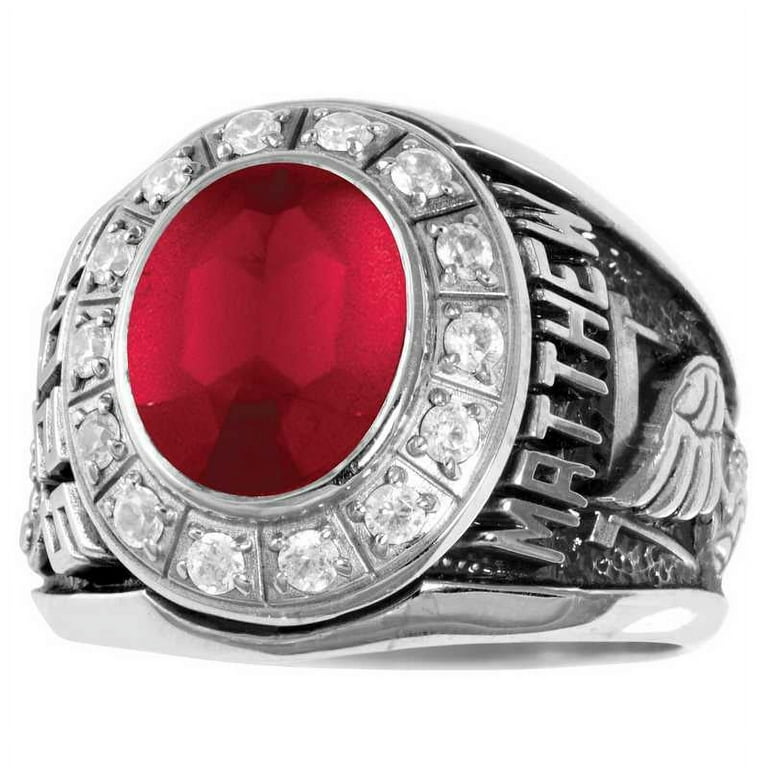 Men s Fashion Class Ring Medalist Prestige Walmart