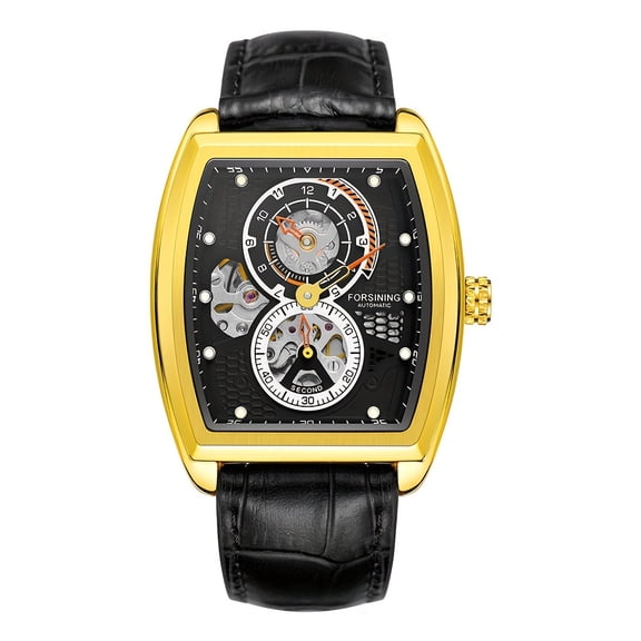 Men's Fashion Fashion Men's Mechanical Wristwatch Two Hands Design Unique Business Men's Watch