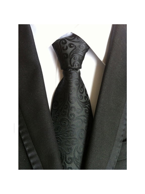 Men's Fashion Flower Paisley JACQUARD WOVEN Necktie Wedding Party Ties