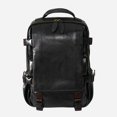 thumbnail image 1 of Men's Fashion Handmade Leather Business Backpack,Brown, 1 of 2
