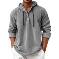 thumbnail image 1 of Men's Fashion Hoodies & Sweatshirts Comfort Hoodie Hooded Sweatshirt Soft Blend Pullover Casual Comfort Fit Lightweight Streetwear for Daily Wear, 1 of 4