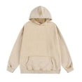 thumbnail image 1 of Men's Fashion Hoodies & Sweatshirts Mens Oversized Hoodies Vintage Acid Wash Pullover Casual Hooded Sweatshirt with Pockets, 1 of 4