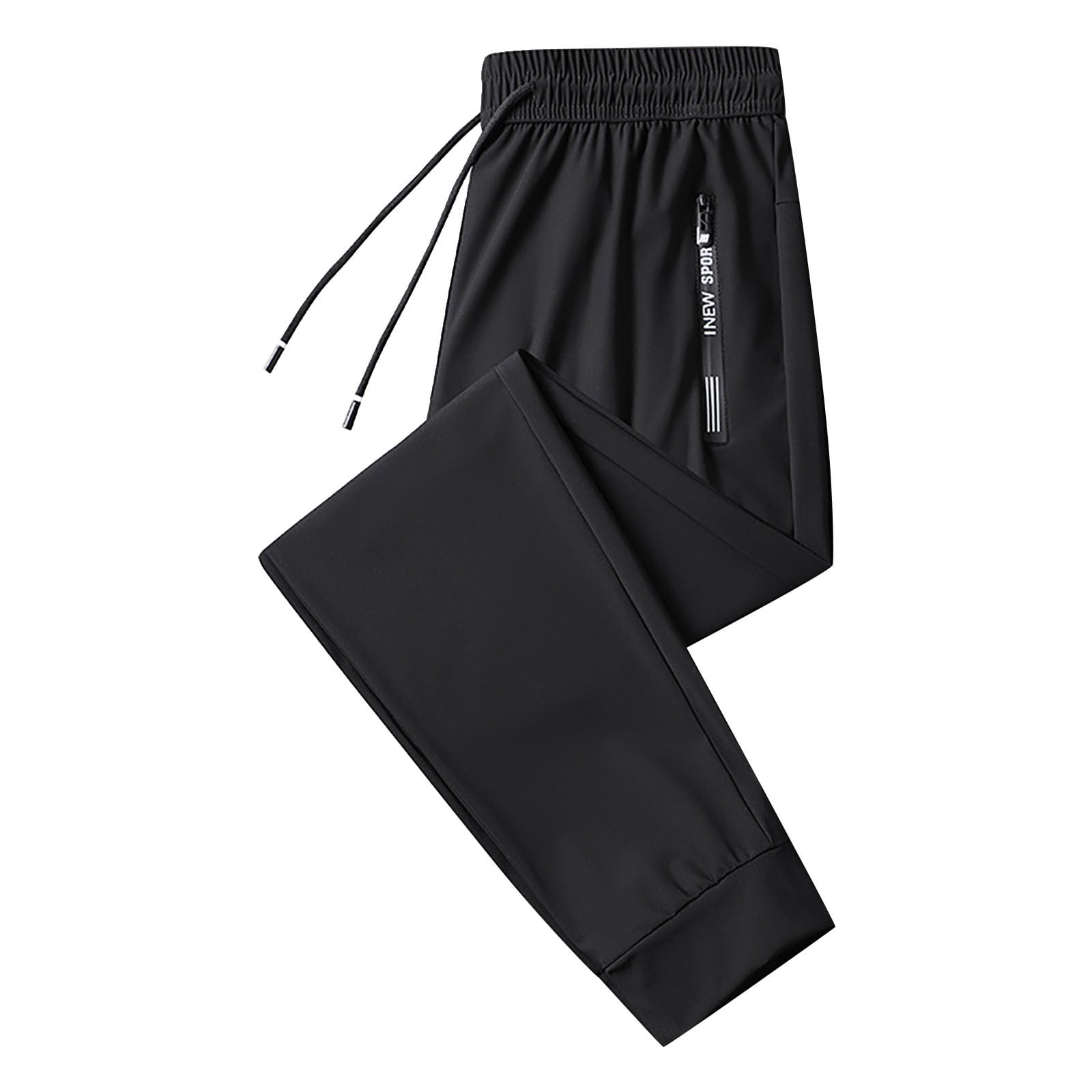 Men's Fashion Loose Ice Sports Pants Mens Relaxed Fit House Memory Mens ...