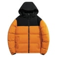 thumbnail image 1 of Men's Fashion Loose Winter Fashion Daily Retro Casual Warm Hooded Down Jacket, 1 of 3
