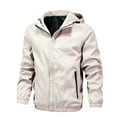 thumbnail image 1 of Men's Fashion Outdoor Casual Jacket Trench Coat, 1 of 4