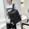 thumbnail image 1 of Men's Fashion Personality Laptop Hard Shell Backpack,Grey, 1 of 2