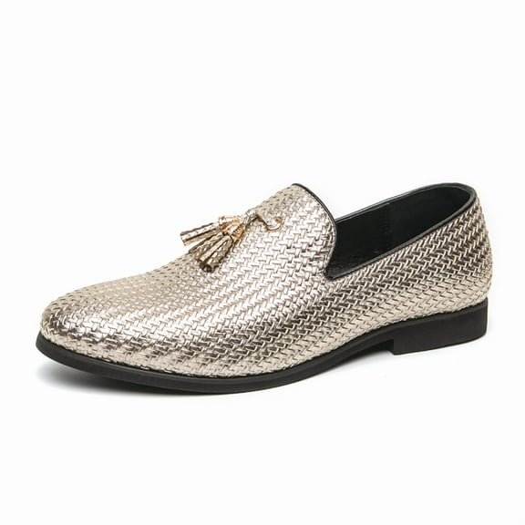 Men's Fashion Pointed Leather Shoes Mens Dress Shoes Casual Business Formal Oxford Derby Dress Leather Sneakers Simple Comfortable Walk Office Loafers Flats Shoes for Men