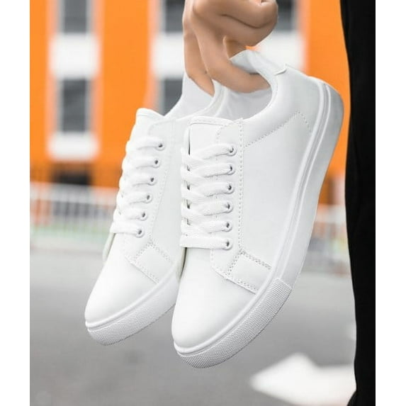 Men's Fashion Sneakers White Shoes for Men Casual Breathable Shoes