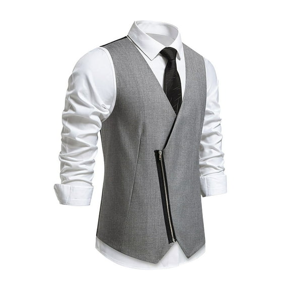Men's Fashion Solid Color Suit Vest