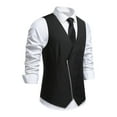thumbnail image 1 of Men's Fashion Solid Color Suit Vest, 1 of 6