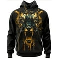 thumbnail image 1 of Men's Fashion Spring and Autumn Hoodie Graphic Lion3D Printed Hoodie Unisex Harajuku Street Leisure Sports Hoodie, 1 of 10