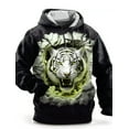 thumbnail image 1 of Men's Fashion Spring and Autumn Hoodie Graphic Lion3D Printed Hoodie Unisex Harajuku Street Leisure Sports Hoodie, 1 of 10