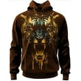 thumbnail image 1 of Men's Fashion Spring and Autumn Hoodie Graphic Lion3D Printed Hoodie Unisex Harajuku Street Leisure Sports Hoodie, 1 of 10