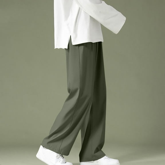 Men's Fashion Summer Slim Casual Solid Classic Trousers Long Pants Capri Leggings For Men Hallow Stripe Leggings Mens Leggings Plus Size Cotton Pleated Pants For Men