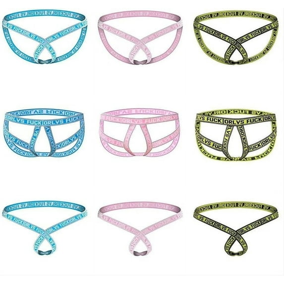 Men's Fashion Thong Collection - Multi-Color & Multi-Choice for Style & Comfort