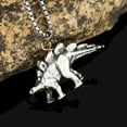 thumbnail image 1 of Men's Fashion Titanium Steel Dinosaur Necklace, 1 of 2
