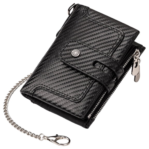 Men's Fashionable PU Wallet for Business and Travel Essential Card Case