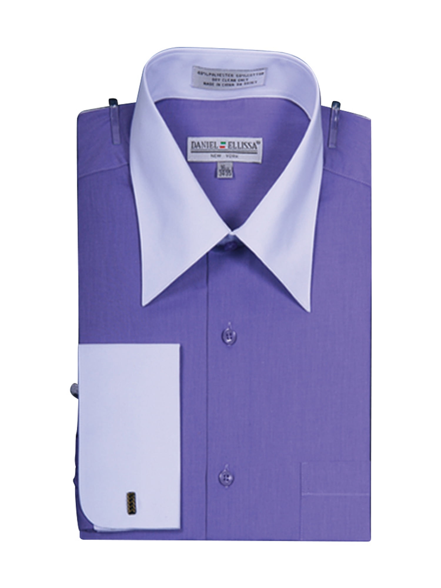 Men's Fashionable Two Tone French Cuff Shirt