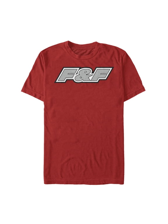 Men's Fast & Furious Classic FF Logo Graphic Tee Red Small