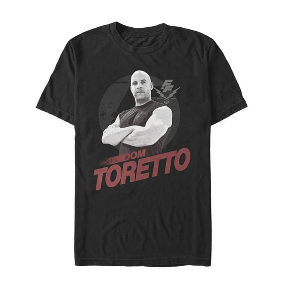 Men's Fast & Furious Don't Mess with Toretto  Graphic Tee Black Medium