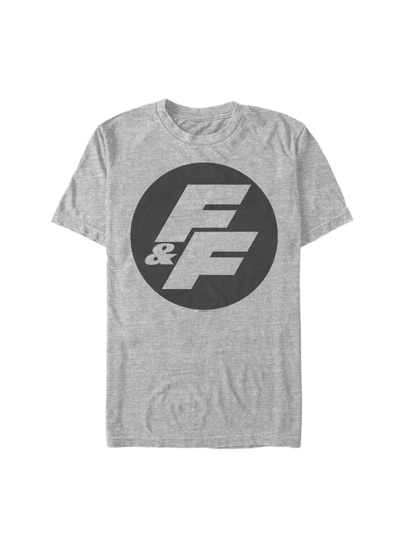 Men's Fast & Furious FF Circle Logo Graphic Tee Athletic Heather 2X Large
