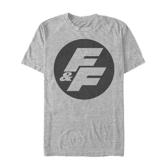 Men's Fast & Furious FF Circle Logo Graphic Tee Athletic Heather Medium