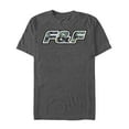thumbnail image 1 of Men's Fast & Furious FF Tropical Logo Graphic Tee Charcoal Heather Medium, 1 of 4