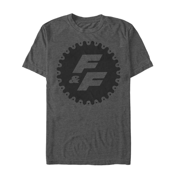 Men's Fast & Furious Gear FF Logo Graphic Tee Charcoal Heather X Large