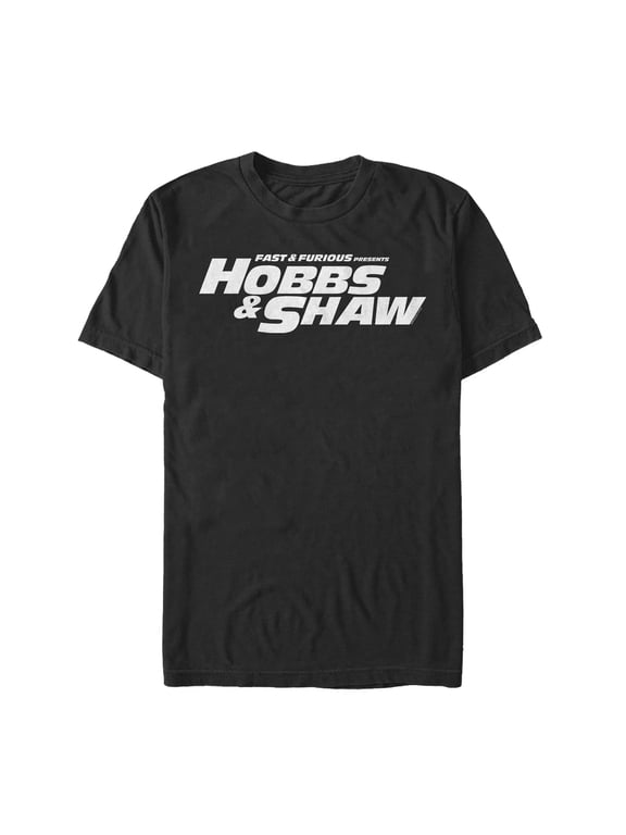Men's Fast & Furious Hobbs & Shaw Classic Logo Graphic Tee Black 5X Large