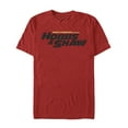 thumbnail image 1 of Men's Fast & Furious Hobbs & Shaw Logo  Graphic Tee Red Medium, 1 of 4