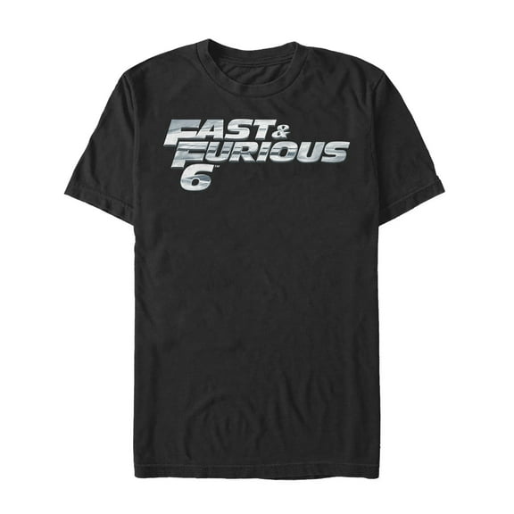 Men's Fast & Furious Metal Logo  Graphic Tee Black 2X Large
