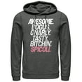 thumbnail image 1 of Men's Fast Times at Ridgemont High Spicoli Slang  Pull Over Hoodie Charcoal Heather 2X Large, 1 of 3