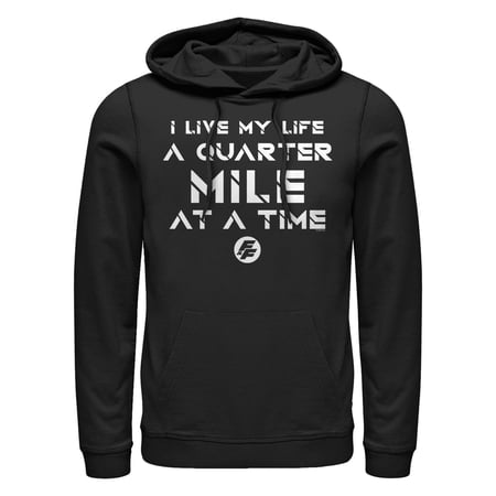 Men's Fast and Furious Live Quarter Mile Pull Over Hoodie