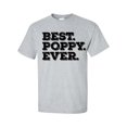 thumbnail image 1 of Men's Father's Day Best Poppy Ever Short Sleeve T-shirt-Sports Grey-xl, 1 of 4