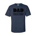 thumbnail image 1 of Men's Father's Day Dad Fixer of Things Short Sleeve T-shirt-Navy-4xl, 1 of 4