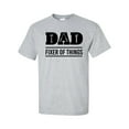 thumbnail image 1 of Men's Father's Day Dad Fixer of Things Short Sleeve T-shirt-Sports Grey-5xl, 1 of 4