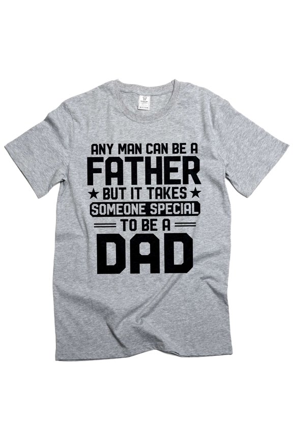 Men's Father's day T-shirt Dad gifts Birthday gift men's papa daddy dad tee shirt special dad tee (Small Grey)