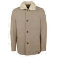 thumbnail image 1 of Men's Faux Shearling Collar Wool Blend Jacket-T-Medium, 1 of 4
