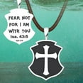 thumbnail image 1 of Men's Fear Not Sterling Silver Pendant, 1 of 2