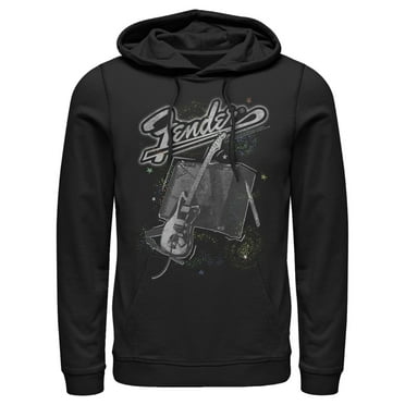 Men's Fender Celestial Amp Logo  Pull Over Hoodie Black X Large