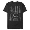thumbnail image 1 of Men's Fender Guitar Chart  Graphic T-Shirt, 1 of 4