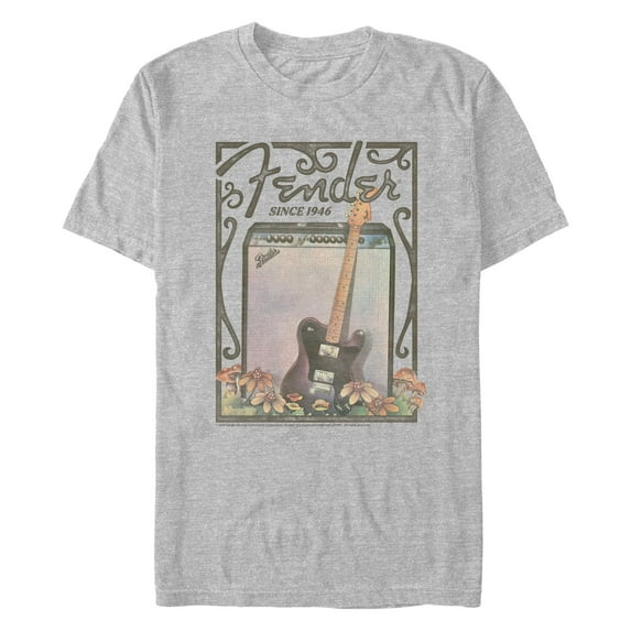 Men's Fender Since 1946 Retro Poster Graphic T-Shirt