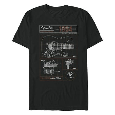 Men's Fender Stringed Instruments  Graphic T-Shirt