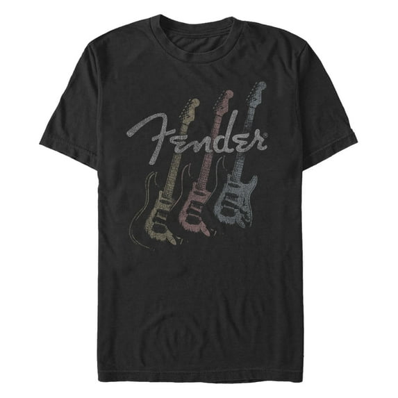 Men's Fender Triple Fret Logo Graphic Tee Black X Large