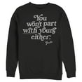 thumbnail image 1 of Men's Fender You Won't Part With Yours Sweatshirt Black 2X Large, 1 of 4