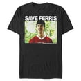 thumbnail image 1 of Men's Ferris Bueller's Day Off Cameron Best Friend  Graphic Tee Black 3X Large, 1 of 4