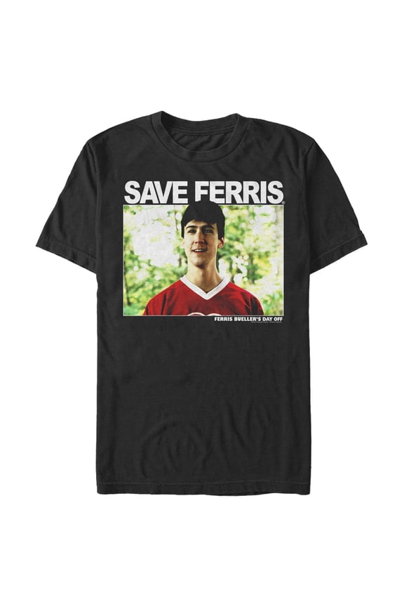 Men's Ferris Bueller's Day Off Cameron Best Friend  Graphic Tee Black X Large
