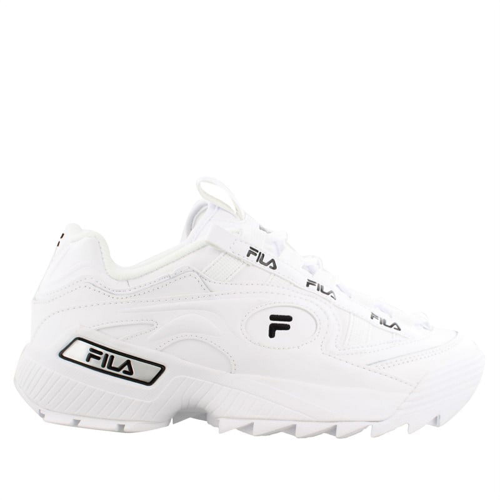 FILA D-Formation Women's Lace Up Chunky Platform Sneaker Shoes Black Size  8.5 